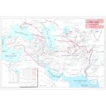 نقشه ایران در زمان ایلخانیان - جلد 15