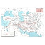 نقشه ایران در زمان طاهریان، سامانیان، علویان و صفاریان - جلد 10