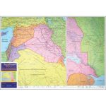 نقشه جغرافیائی خاور نزدیک
