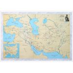 نقشه جغرافیایی شاهنامه فردوسی (نقشه ایران در زمان فردوسی)