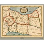 نقشه قطعه پنجم آسیا 1578 میلادی